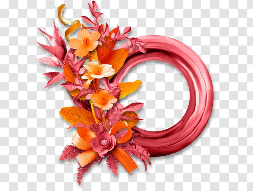 Floral Design Cut Flowers Wreath - Orange - Flower Transparent PNG