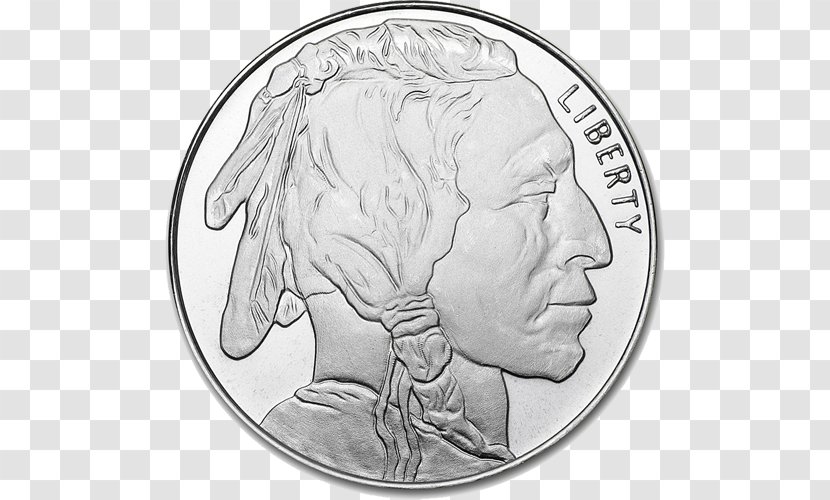 Silver Coin American Eagle Junk - Metal Transparent PNG