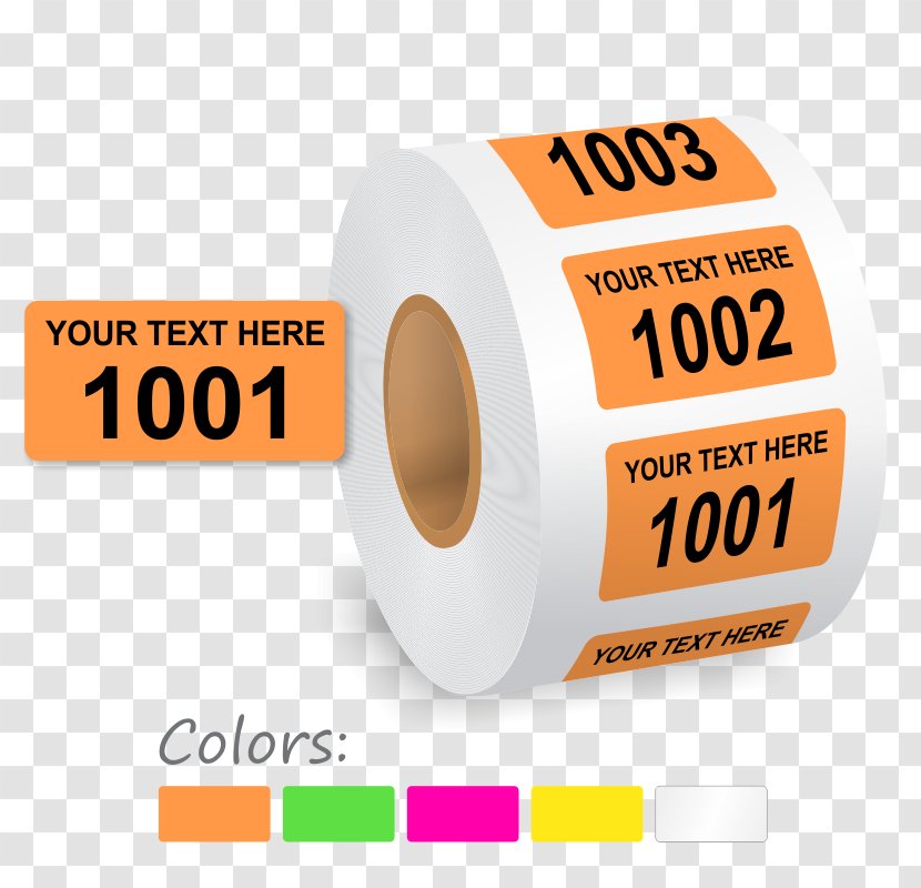 Label Sticker Paper Adhesive Tape Barcode Printer - Brand - Personalized Roll Transparent PNG