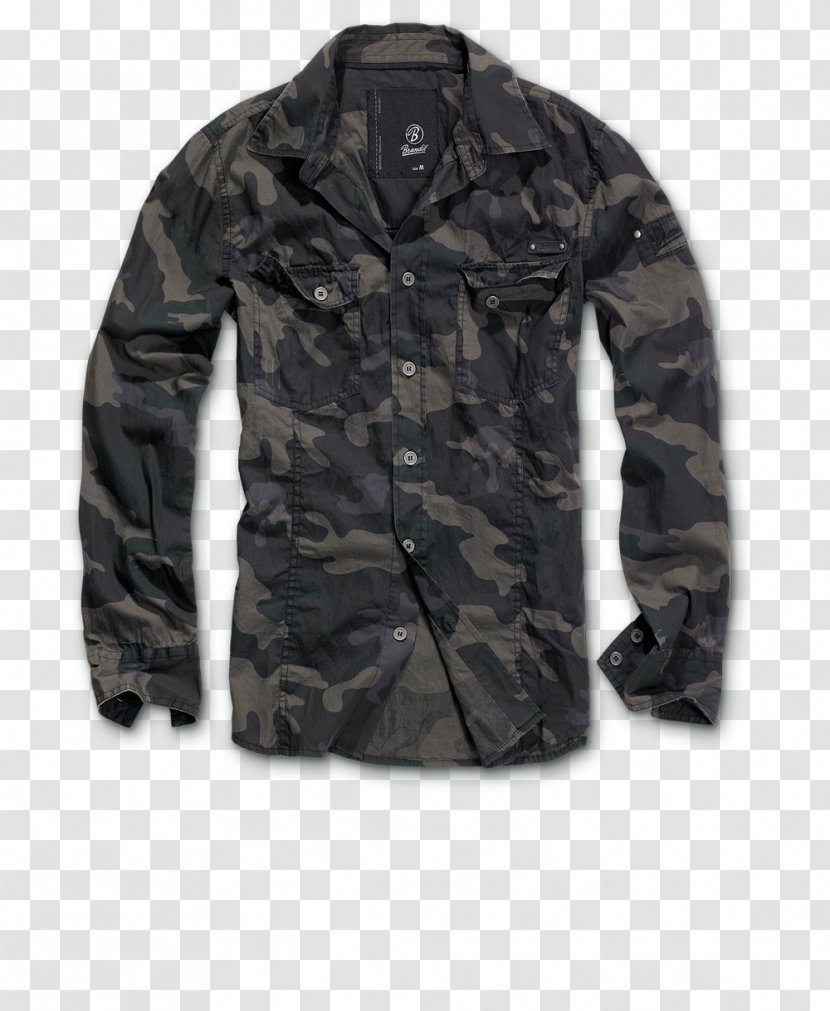 Dress Shirt M-1965 Field Jacket Slim-fit Pants - Slimfit - Camouflage Transparent PNG