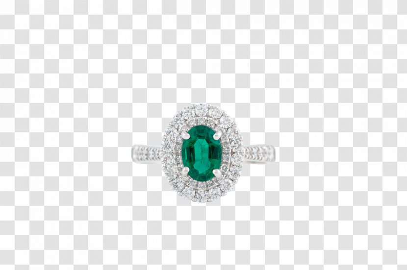 Emerald Body Jewellery Silver Diamond - Platinum Transparent PNG