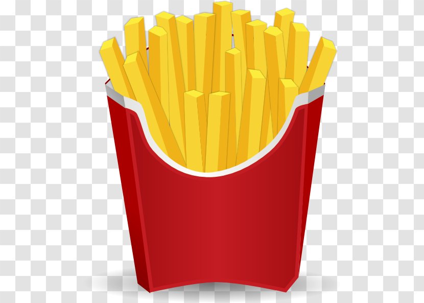 Hamburger French Fries Fast Food Cuisine Hash Browns - Cartoon Transparent PNG