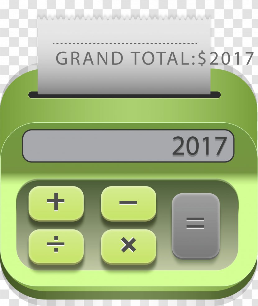 Accounting - Communication - Cartoon Flat Business Calculator Transparent PNG