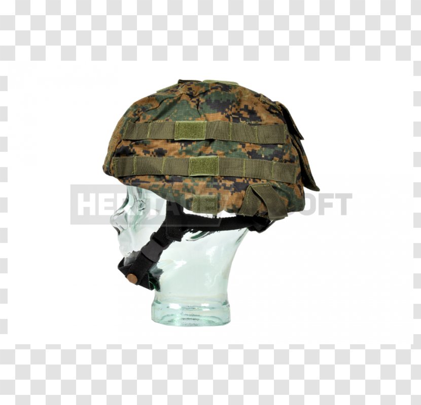 Helmet MARPAT Military Camouflage Casco De Combate Transparent PNG