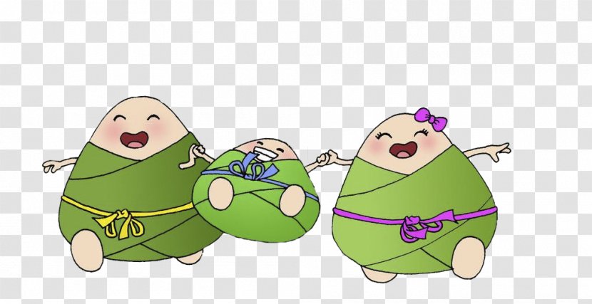 Zongzi U7aefu5348 Cartoon Dragon Boat Festival - Tango No Sekku - Cute Dumplings Family Transparent PNG