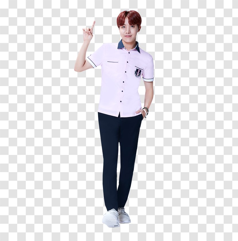 J-Hope 2017 BTS Live Trilogy Episode III: The Wings Tour K-pop School Uniform - Pink - Jhope Transparent PNG