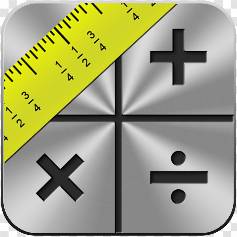 App Store Unit Converter Android - Yellow - Measure Transparent PNG
