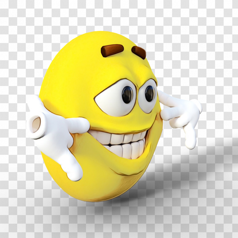 Smiley Yellow Font Meter Transparent PNG