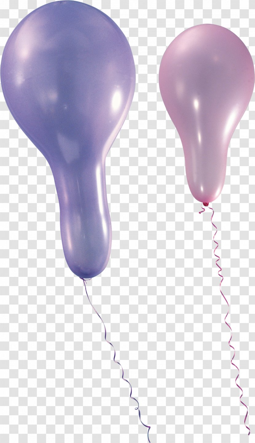 Toy Balloon Gift Wrapping - Purple - Globos Transparent PNG