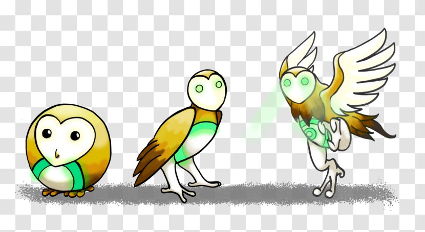 Barn Owl Pokémon X And Y Sun Moon - Artwork Transparent PNG