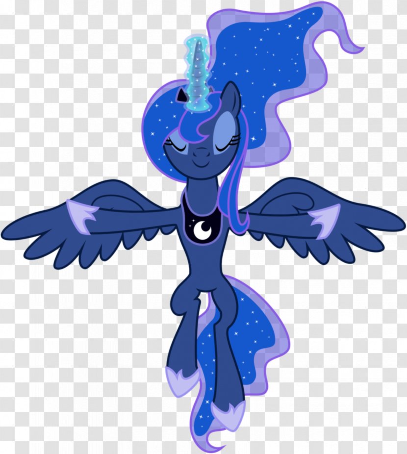Princess Luna Twilight Sparkle Celestia Cadance Pony - Vertebrate - Moon Transparent PNG
