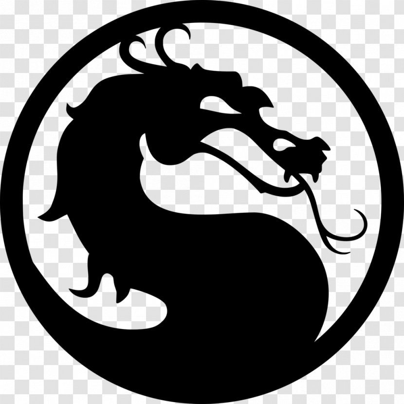 Mortal Kombat: Deception Kombat X Scorpion Reptile - Black And White Transparent PNG