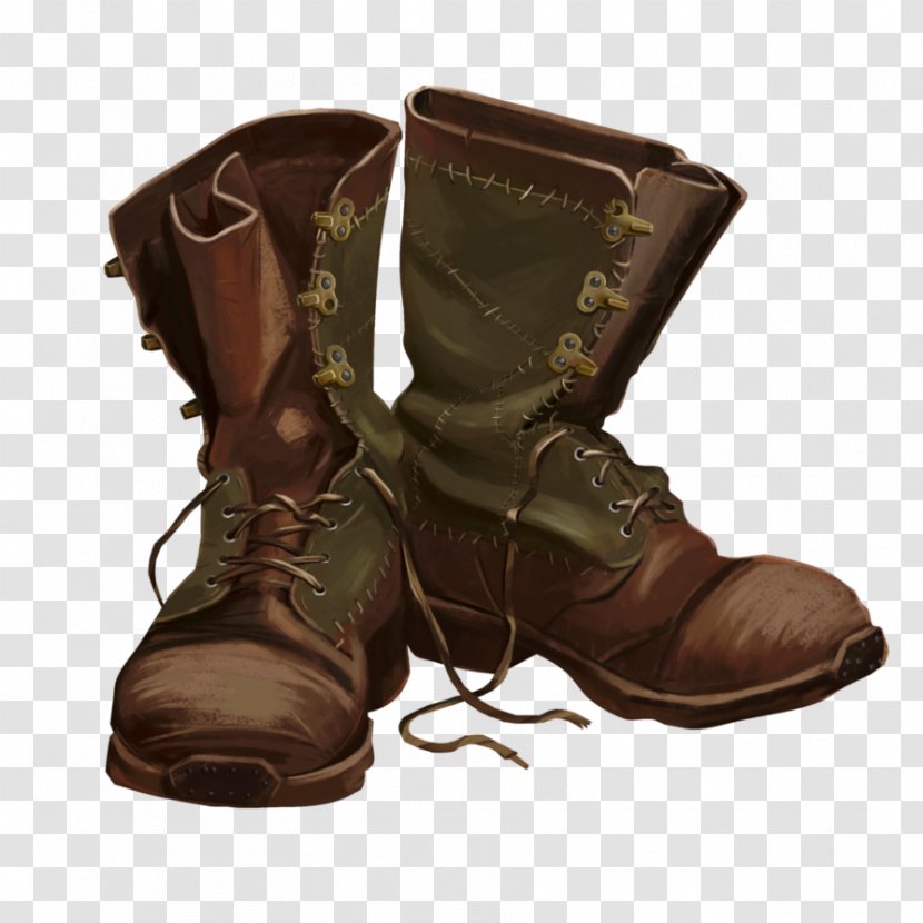 Motorcycle Boot Video Game Art Shoe - Footwear - Boots Transparent PNG