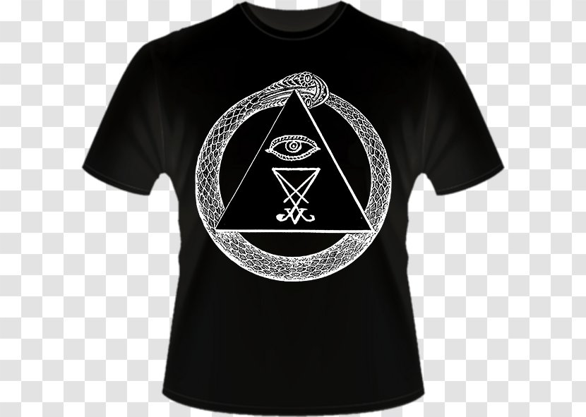 Printed T-shirt Hoodie Clothing - Tree - Ouroboros Occult Transparent PNG