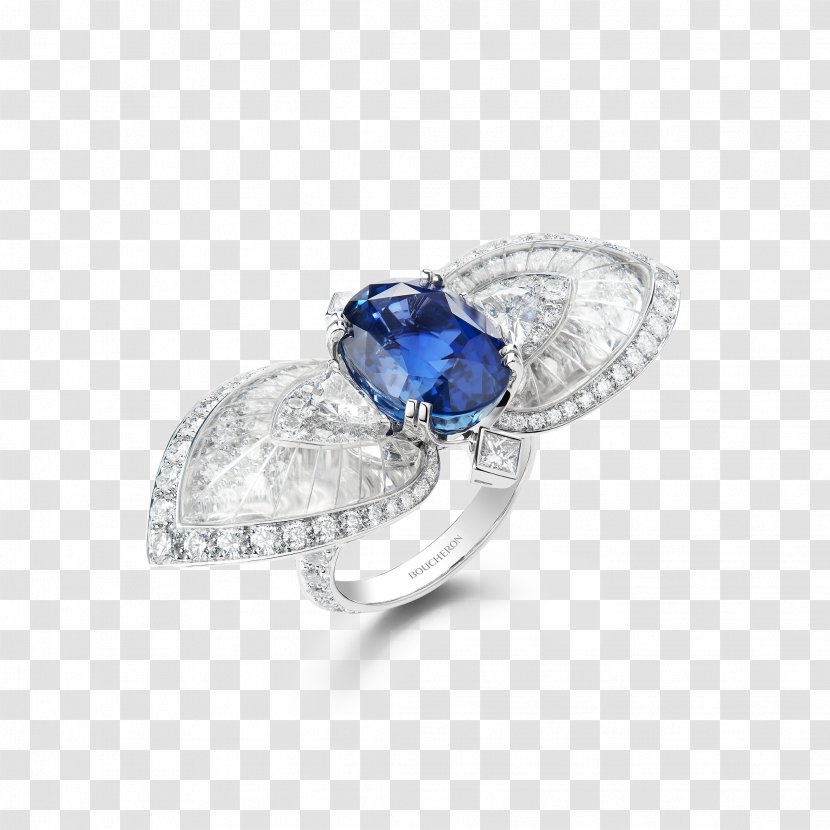 Sapphire Ring Jewellery Boucheron Ruby - Platinum - Dream Transparent PNG