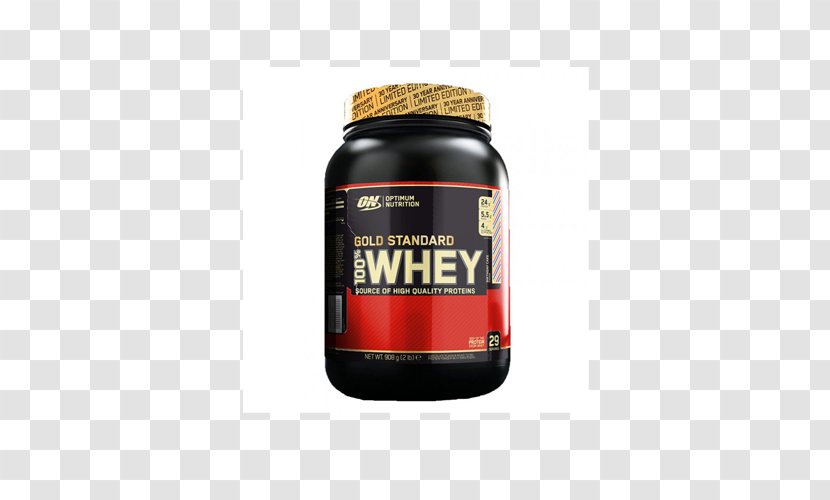 Optimum Nutrition Gold Standard 100% Whey Protein Bodybuilding Supplement - Dietary Transparent PNG