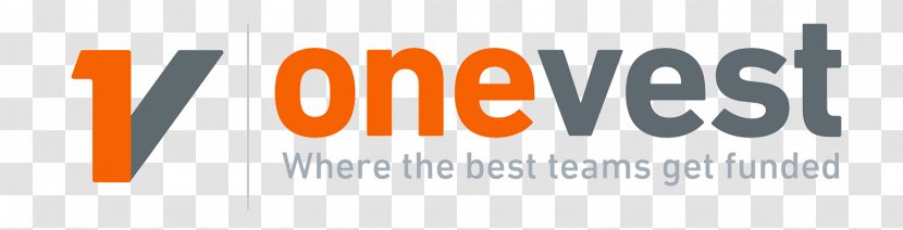 Logo Onevest Brand Product Design Font - Orange - Crowdfunding Transparent PNG