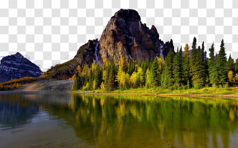 Nature 1080p High-definition Television Beauty Wallpaper - National Park - Canada Mount Assiniboine Provincial Six Transparent PNG