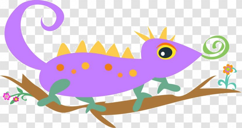 Lizard Chameleons Royalty-free Clip Art - Cartoon Material Transparent PNG