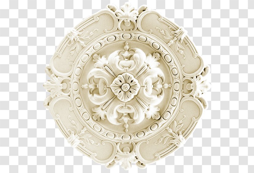 Rosette Zern Ornament Декор Interieur - Gaudi Transparent PNG