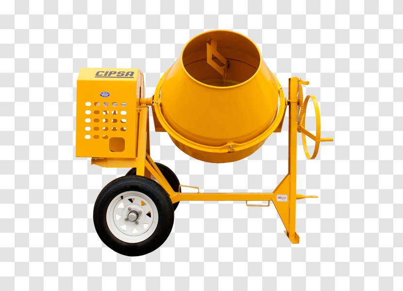 Architectural Engineering Heavy Machinery Concrete Cement Road Roller - Mixer - Concreto Transparent PNG