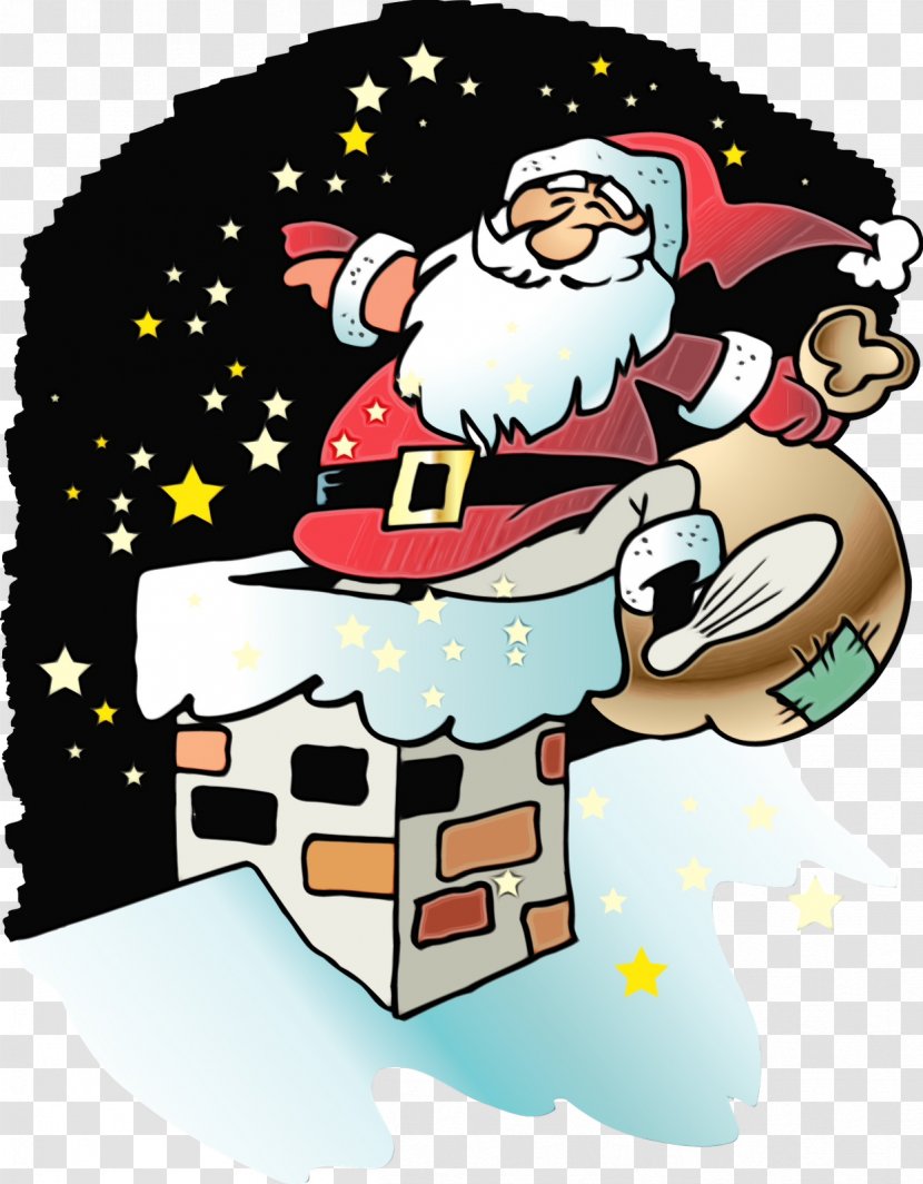 Christmas And New Year Background - Santa Claus Advent Calendars Transparent PNG