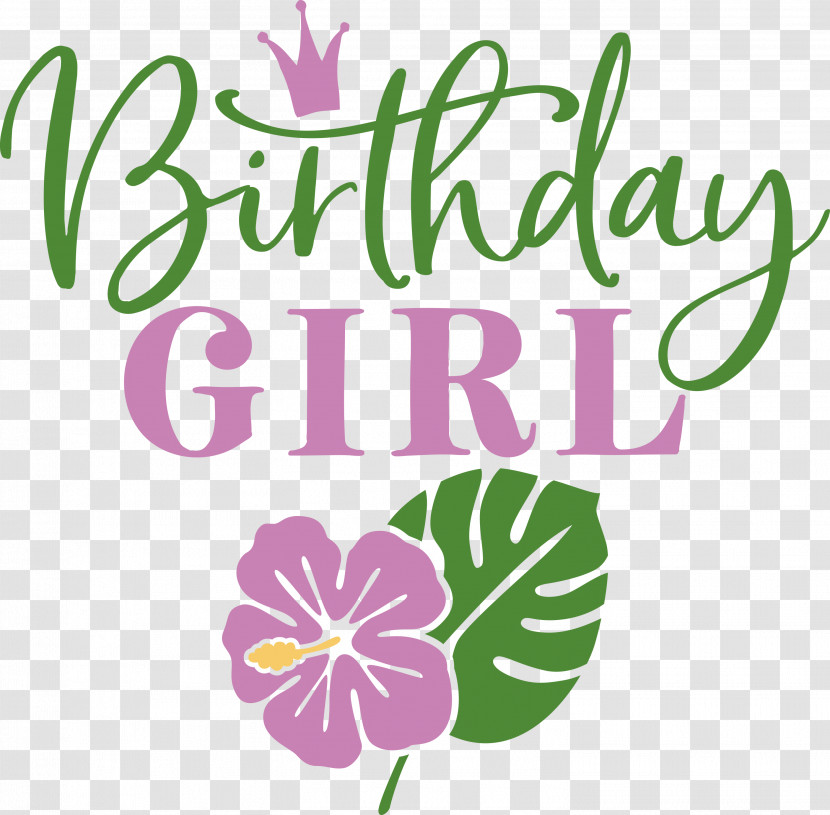 Birthday Girl Birthday Transparent PNG