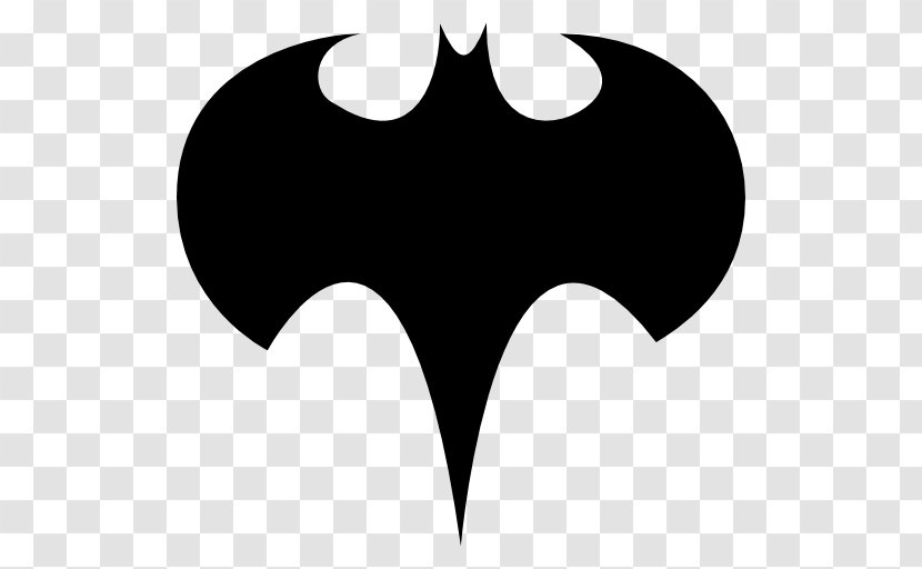 Batman Silhouette Logo Clip Art Transparent PNG