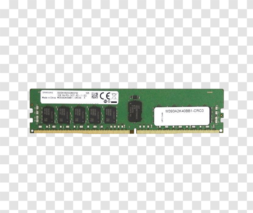 DDR4 SDRAM Registered Memory DIMM Computer Servers - Corsair Ddr4 Sdram Module Transparent PNG