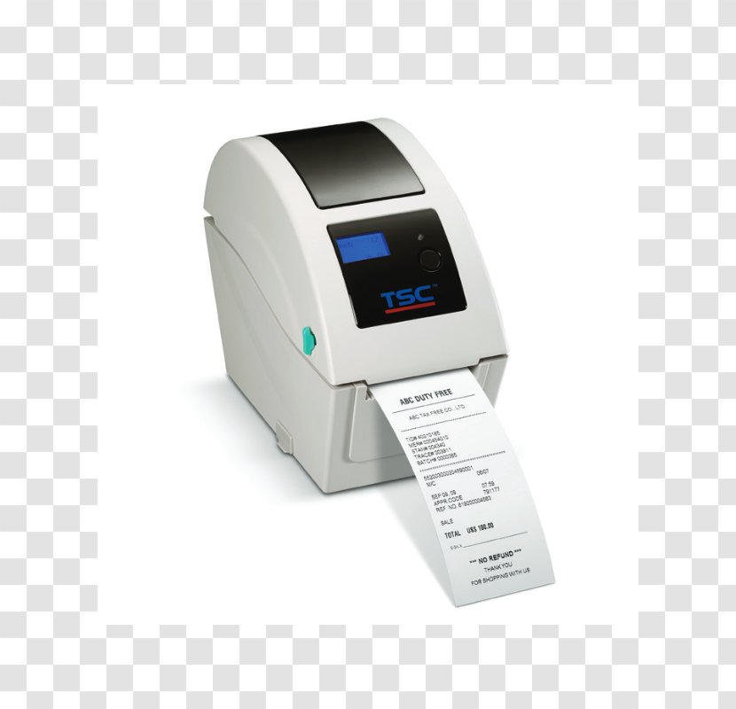 Label Printer Barcode Thermal Printing Transparent PNG
