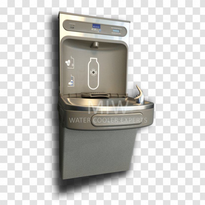 Drinking Fountains Elkay Manufacturing Water Cooler Filter - Home Appliance - Airport Refill Station Transparent PNG
