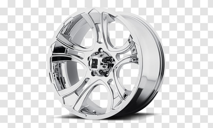 Alloy Wheel American Racing Custom Car - Silver Transparent PNG
