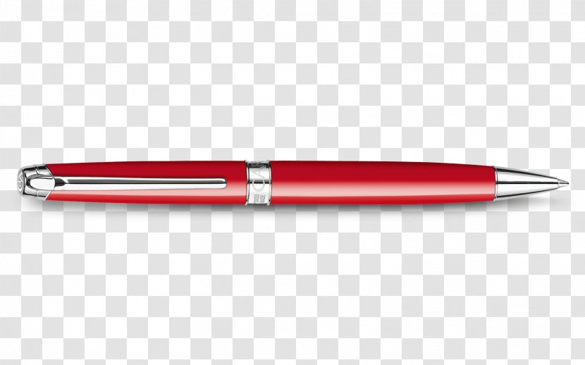 Ballpoint Pen Office Supplies Caran D'Ache Red - Ball Transparent PNG
