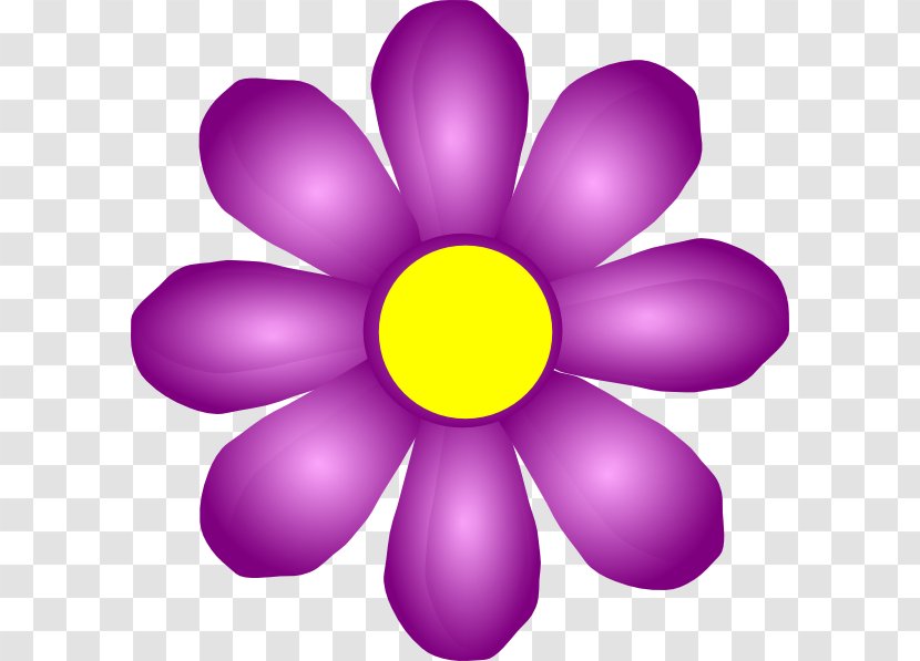 Blue Flower Purple Clip Art - Rose - Violet Cliparts Transparent PNG