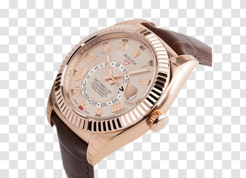 Watch Strap Rolex Automatic - Brand - Rose Gold Transparent PNG