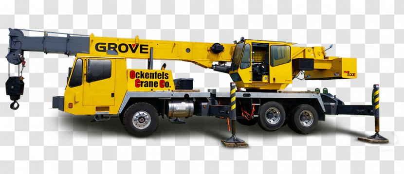 Crane Machine Public Utility Truck Motor Vehicle Transparent PNG