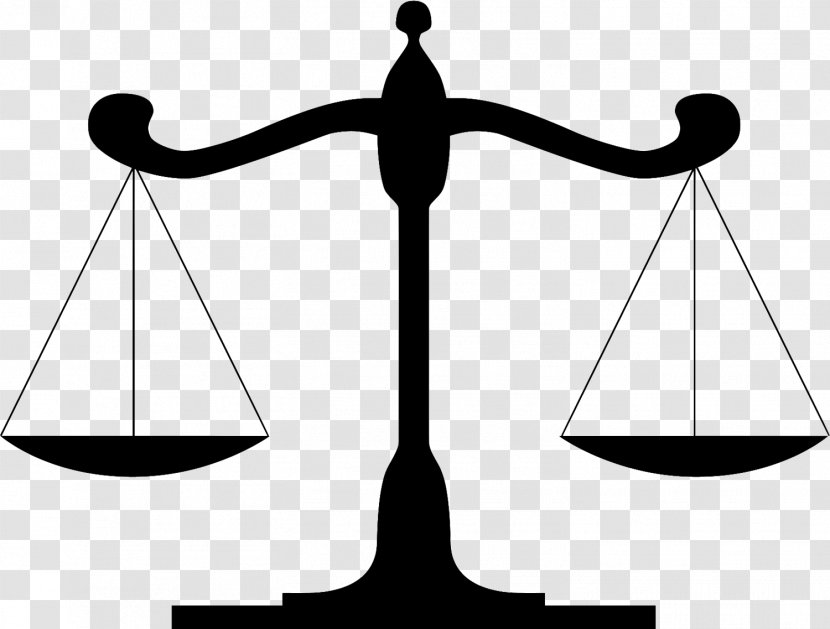 Criminal Justice Court Advocate Crime - Weighing Scale - Libra Transparent PNG