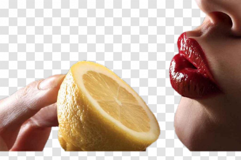 Lemon Juice Desktop Wallpaper Lip Stock Photography - Flavor - Mouth To Eat Lemons Transparent PNG