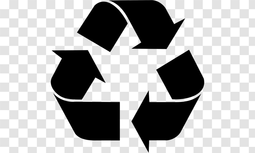 Recycling Symbol Rubbish Bins & Waste Paper Baskets Clip Art - Text Transparent PNG