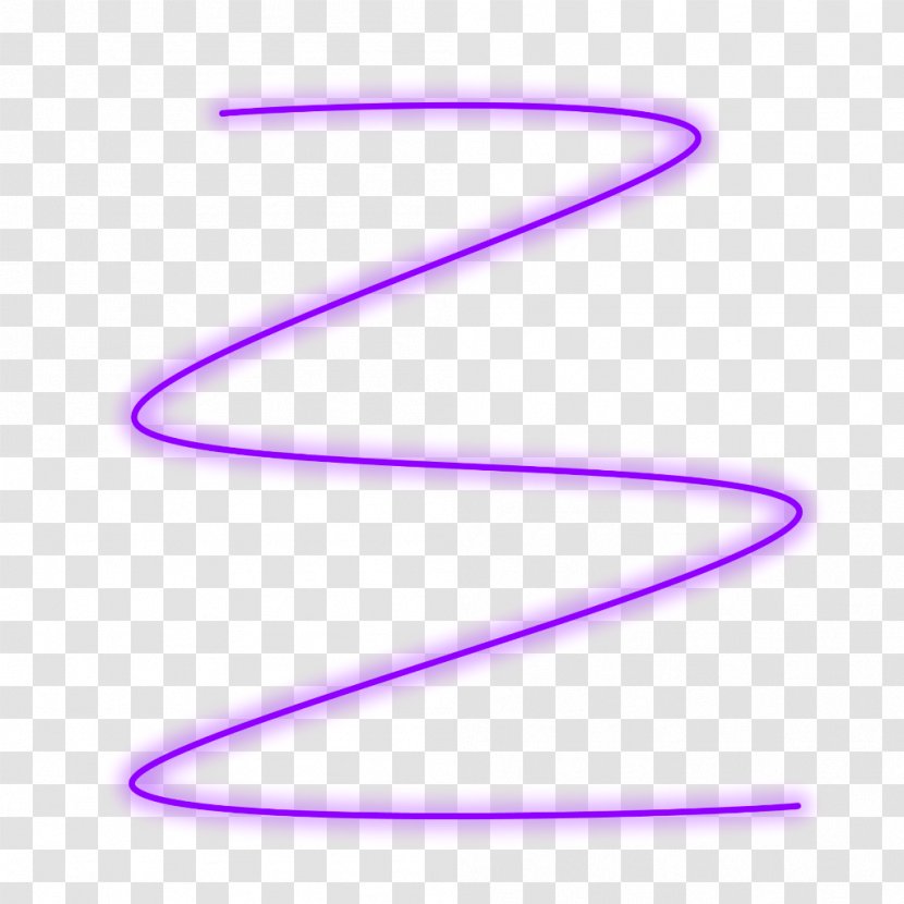 Violet Purple Line Font Transparent PNG