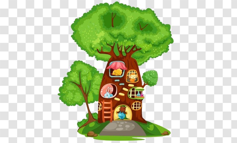 Tree House Clip Art Transparent PNG