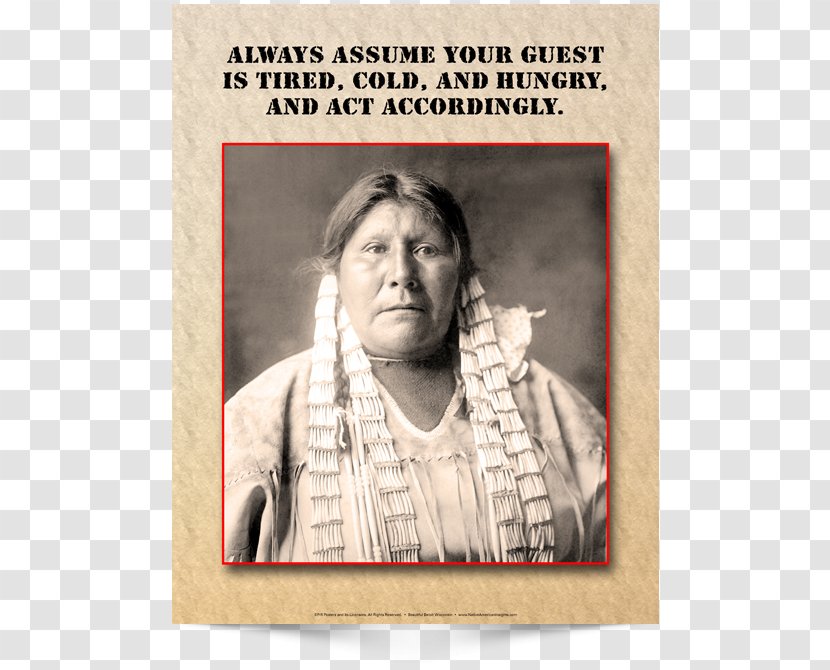 Edward S. Curtis Native Americans In The United States Image Poster - English Transparent PNG