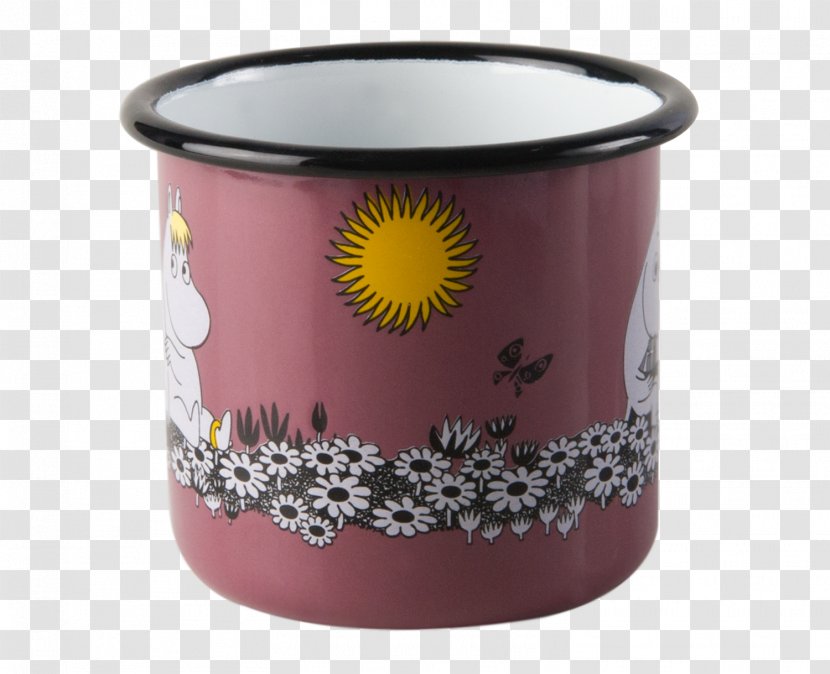 Mug Snork Maiden Vitreous Enamel Moomins Cup - Purple Transparent PNG