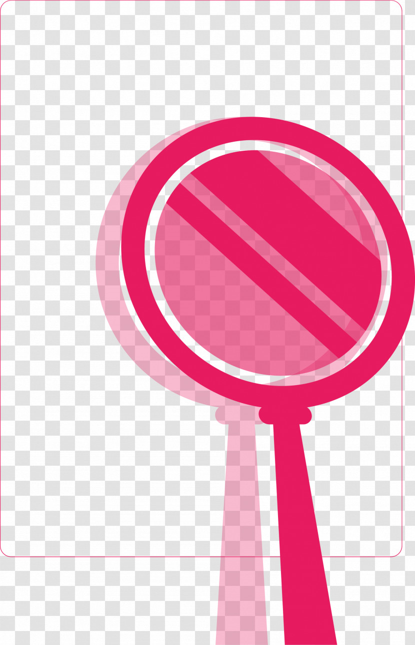 Logo Font Pink M Line Meter Transparent PNG