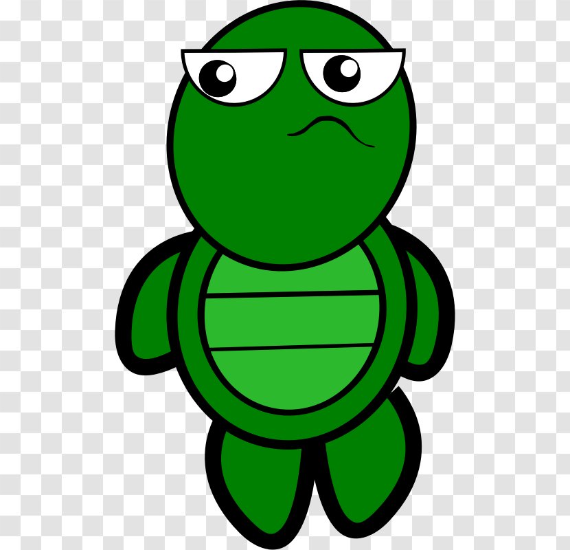 Green Sea Turtle Clip Art - Free Content - Picture Of Cartoon Transparent PNG