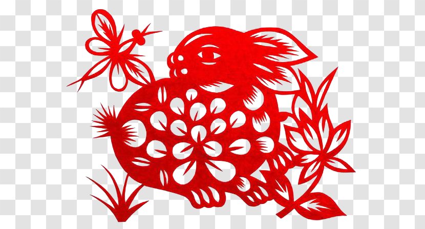 Pig Snake Rooster Dog Tai Sui - Monkey - Paper-cut Rabbit Transparent PNG