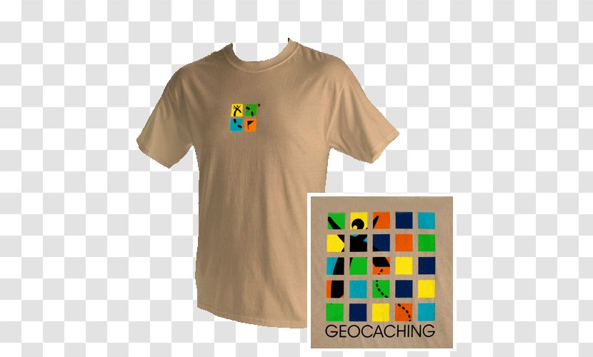 T-shirt Sleeve Geocaching Font - Brand Transparent PNG