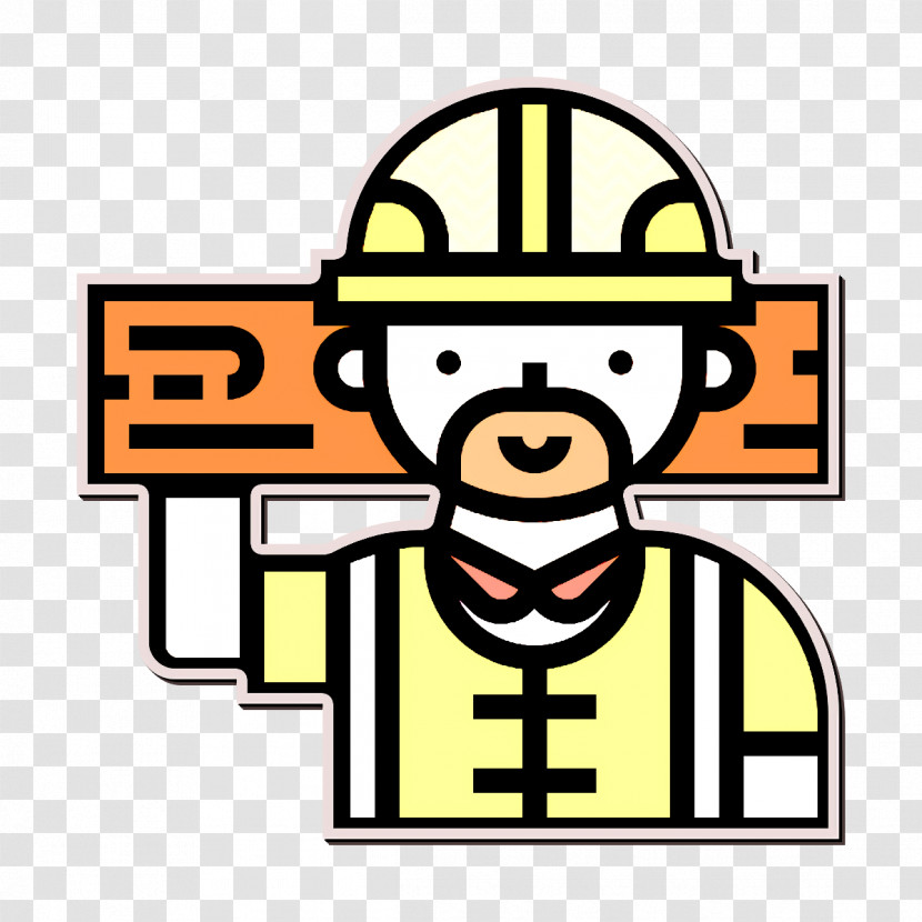 Carpenter Icon Worker Icon Construction Worker Icon Transparent PNG