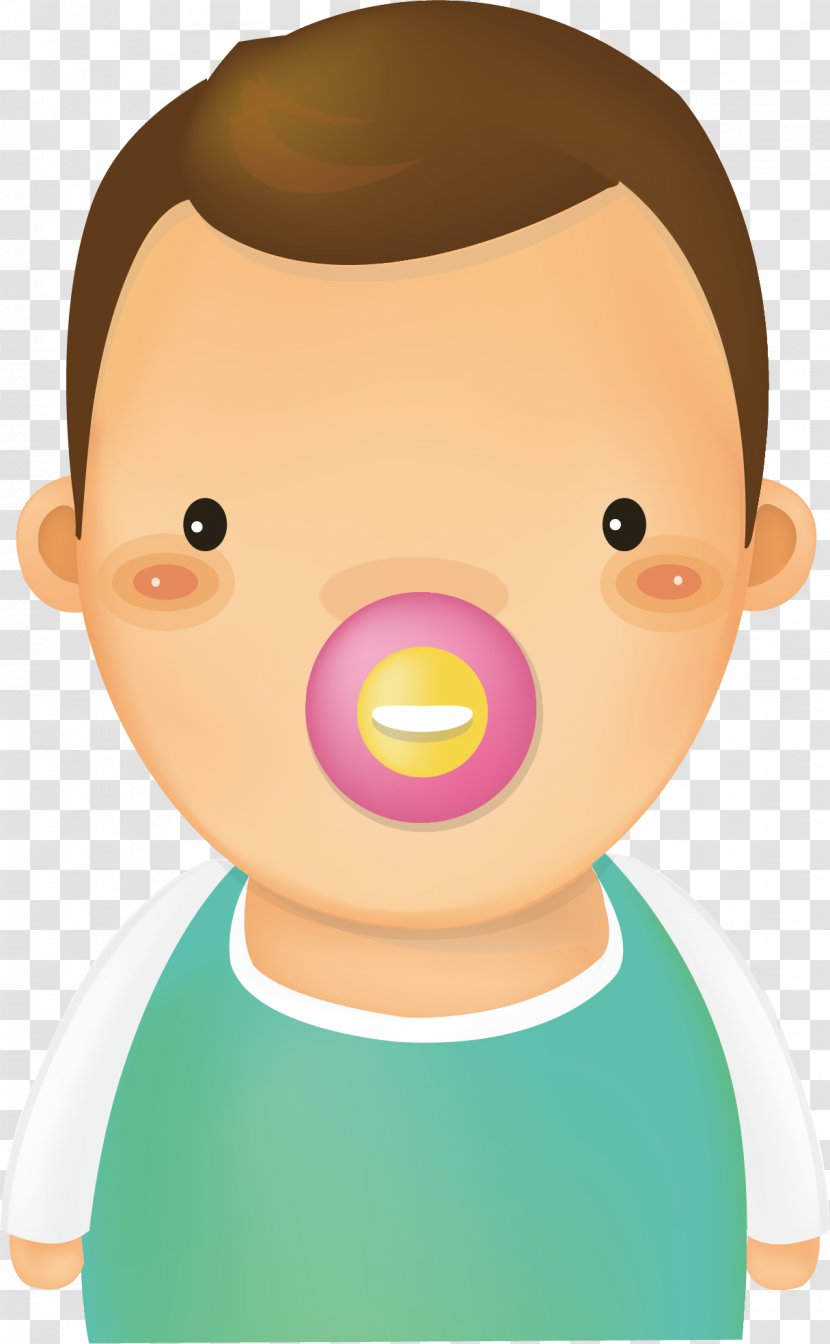 Pacifier Infant - Baby Cartoon Transparent PNG