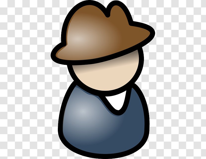 Clip Art - Email - Bird Wearing A Hat Transparent PNG